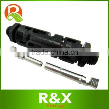 MC4 panel connector, UV resistance. For 2.5/4/6mm2 solar cable.