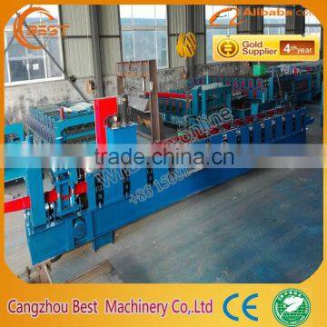 Metal Roof Ridge Aluminium Cap Roll Forming Machine