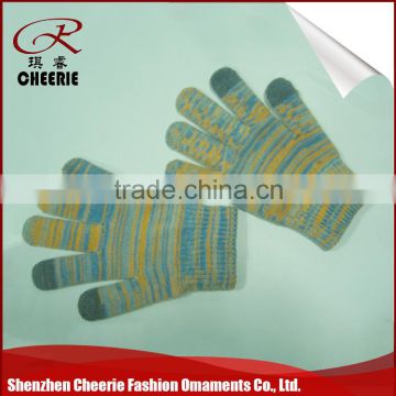 Customized new design hot selling Sublimation Printing safety cotton string knit glove