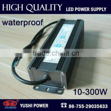 shenzhen yushi constant current waterproof DC30-54V 4200mA 200w transformer led