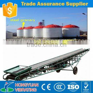 steel granary / grain storage bin reversible belt conveyor