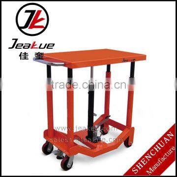 Hot model 455kg orange Hydraulic Factory price Lift Table