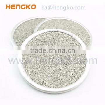 Sintered SS stainless steel metal microporous filter