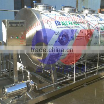 CIP cleaninng tank for fruit juice production chemicl washing station