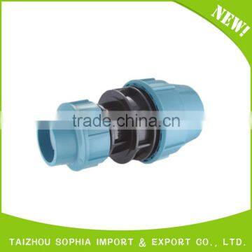 Manufacturer free samples pp compression fittings pipe fitting end cap/Vegetable irrigation pp compression fittings plug