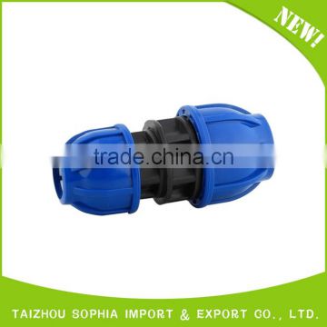 pp plastic compression water pipe fitting top supplier fluid quick coupling (20mm-110mm)