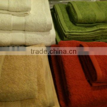 Solid Dyed Bath Towels