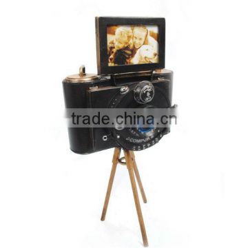 Handwork Arts and Crafts Wholesale Craft and Promotion,Holiday Home Decoration Antique Unique Design Camera Model Holiday Craft