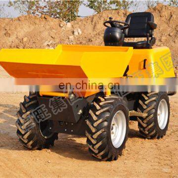 1t Electric Mini Track Concrete Dumper For Export