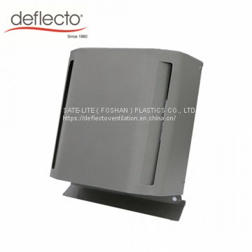 Wall Mounted Stainless Steel 304 Square Air Vent Cowl Wall Cap