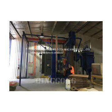 HANGER TYPE SHOT BLASTING MACHINE