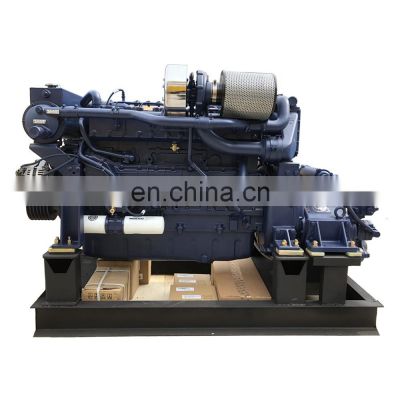 Brand new  Weichai 6 cylinder 205kw/278hp/2100rpm  marine diesel engine WD10C278-21