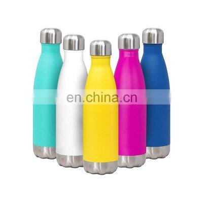 School customized stainless steel sports vacuum flask stainless steel insulated water bottle