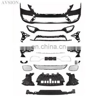 Factory outlet car body kit for Mercedes Benz S-class W222 change to S65 style with front/rear bumper assembly