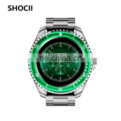 2022 Sport Smart  Watch Z27 Steel Bracelet Temperature Heart Rate High Quality Wearing Equipment Smartwatch Men Phone Call