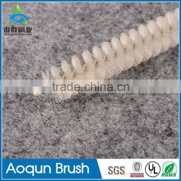 stainless handle bottle brush cleaning brush for tube