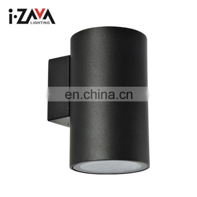 Factory Price Custom Modern Black Round Aluminum Mounted Indoor Home Hotel Bedroom Led Wall Lamp