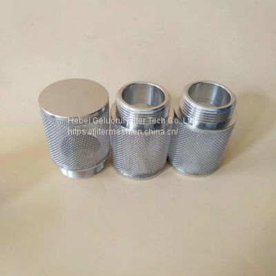 Stainless steel replacement part for still suction filter