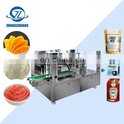 Multi Function Packaging Machines Dates Automatic Dried Fruit Wrapping Premade Pouch Packing Machine