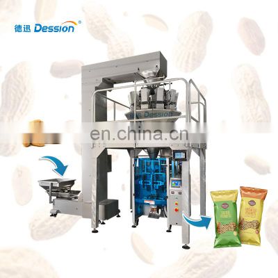Multi-Function Dry Fruit Chips Automatic Pouch Pet Food Grain Popcorn Peanut Packing Machine