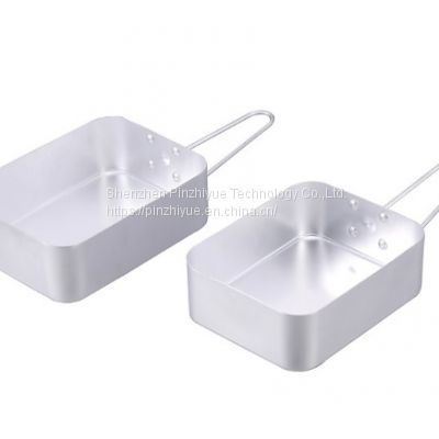 China Supplier 2 sets aluminum lunch box aluminum mess tin for sale
