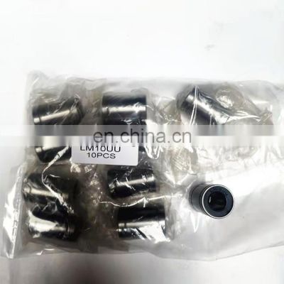 Good quality 10*19*29mm LM10UU bearing LM10 linear ball bearing LM10UU in stock