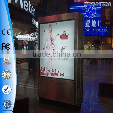 China Rectangle Shape and Aluminium alloy Material scrolling advertising light box