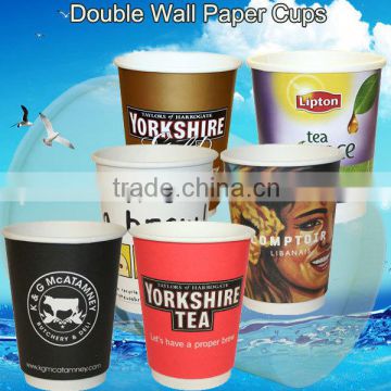 Custom Logo Printed Double Wall Coffee Paper Cups Price