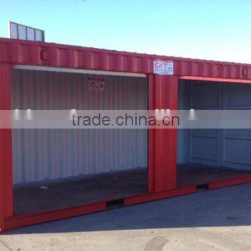 Roller shutter container shippingr 20ft cargo container with roller shutter door