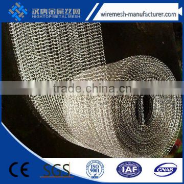 304 316L vapour liquid filtering Stainless Steel Knitted Wire Mesh