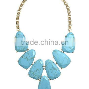 High quality fashion Chinese turquoise necklace