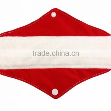 cloth pad bamboo cotton menstrual oem reusable feminine pads