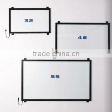 120 inch Dual-Touch IR Overlay frame size: 15 inch to 220 inch