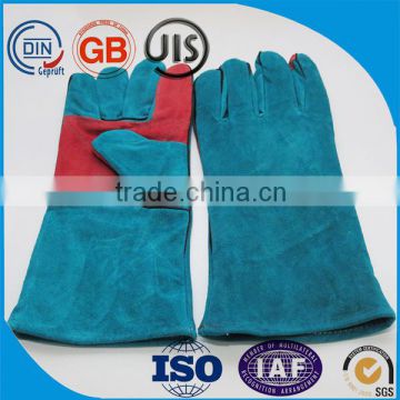 Cow split leather Lether Welding Glove for Soldering