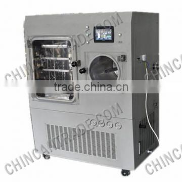 Scientz-100F Silicone Oil Heating Freeze Drying Machine Ordinary/Top Press PLC controlled and PID temperature controlled