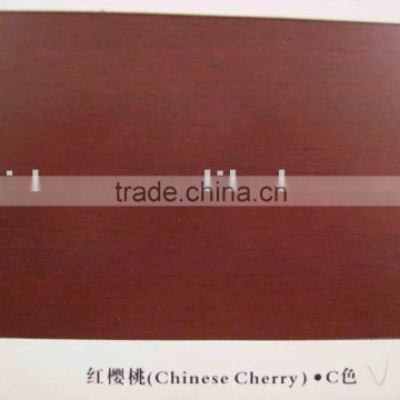 Door finish Chinese cherry-dark