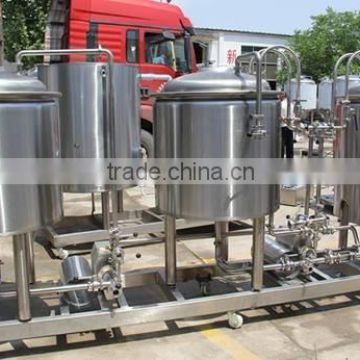 RJ-200L commercial draft beer brewery machine Ice water tank beer filling machine for sale