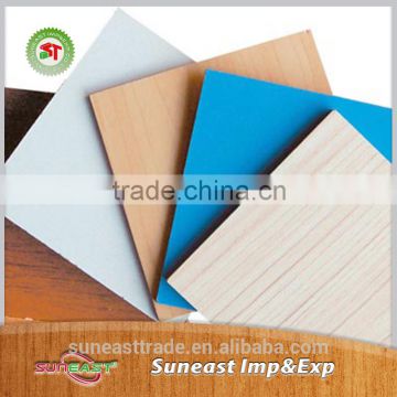 Linyi suneast melamine faced mdf China supplier