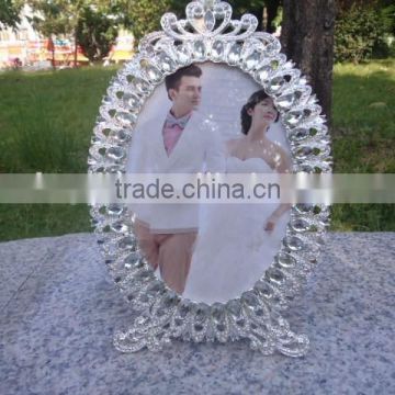 Crystal photo frame for wedding gift