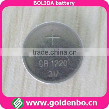 Coin type 3V lithium cell CR1220