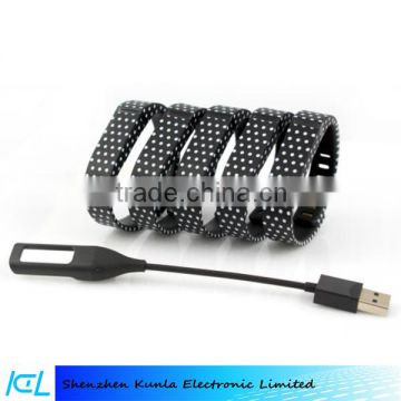 Smart wristband usb charger smart sport bracelet cable for fitbit flex