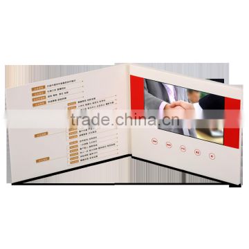 lcd video player book for business