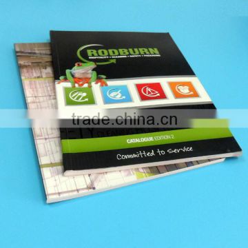 China printing catalog book printing, wire-o business catalog printing service