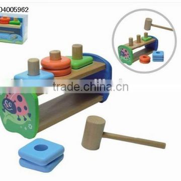 New design kid toy wooden bench hammer ,wholesale toy from China wood toy,baby education toy wooden toy