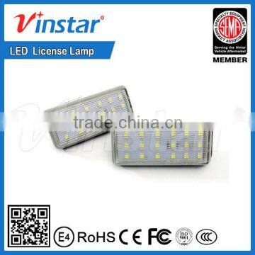 18-SMD new design high power Good Service License Plate LED Lamp