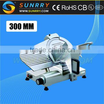 Manual meat slicer is 300mm electric meat slicer is imported blade electric meat slicer 300es-12 for CE (SY-MS300B SUNRRY)
