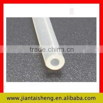 Soft translucent clear silicone rubber tube