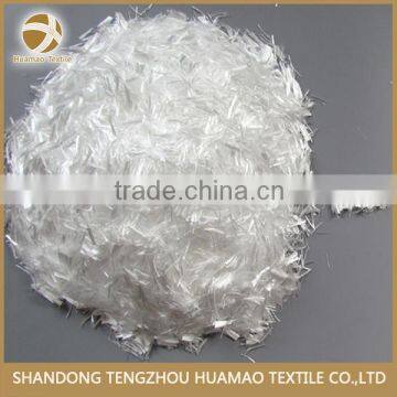 HM high tenacity raw white concrete pp fiber