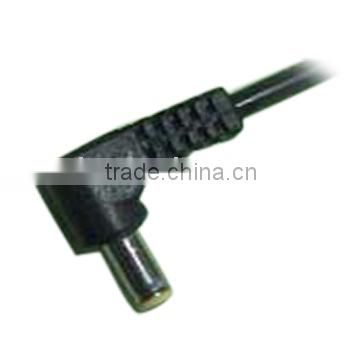 5.5X2.5 DC CABLE bend type 90 degree