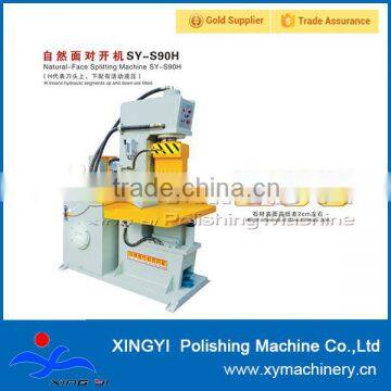 Hydraulic operated rock stamping machine